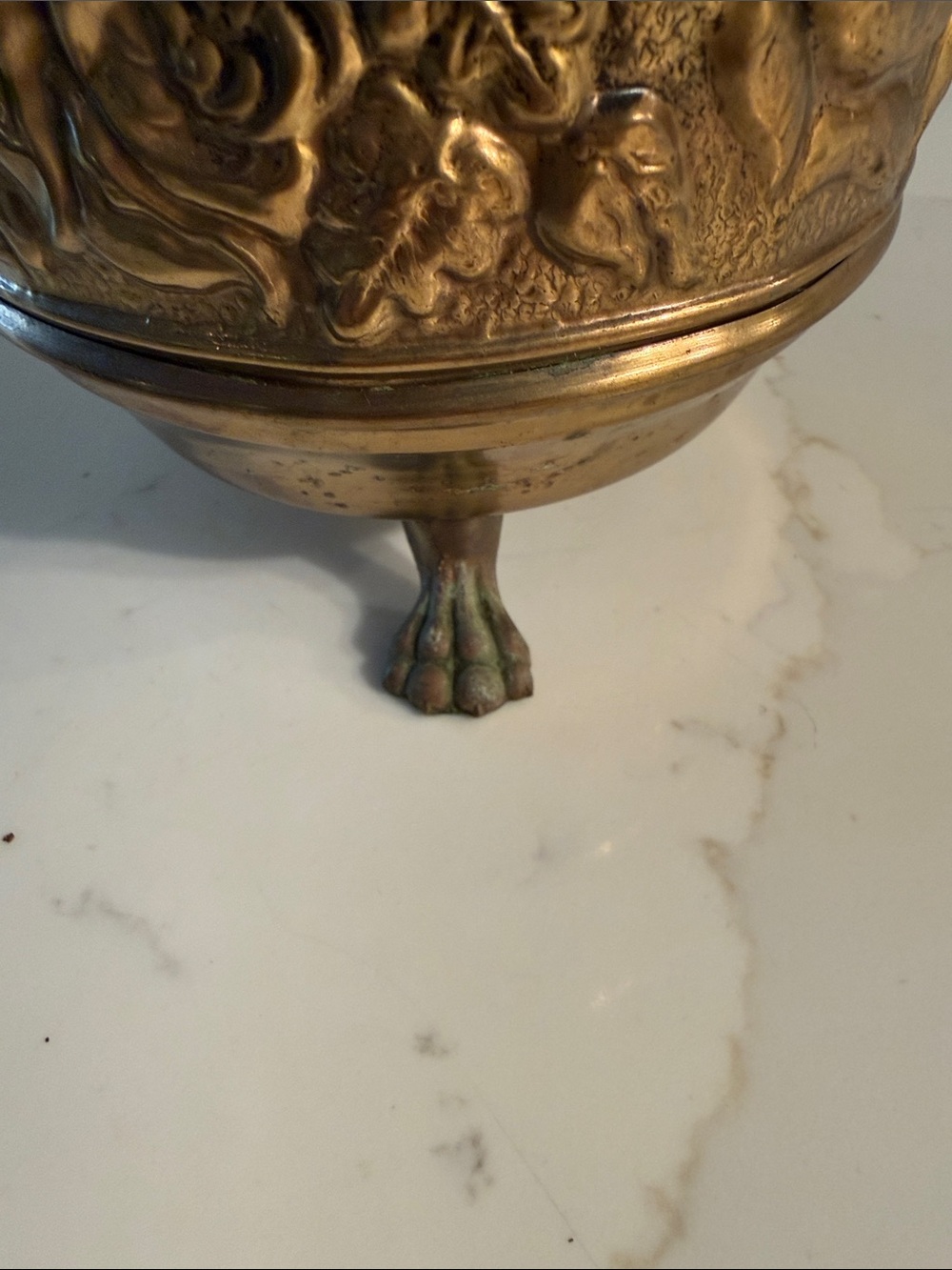 Vintage Brass Planter Pot Made in England - Picture 6 of 7